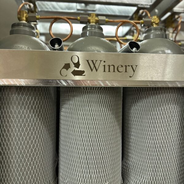 Rack de stockage du CO2 et des effluents gazeux